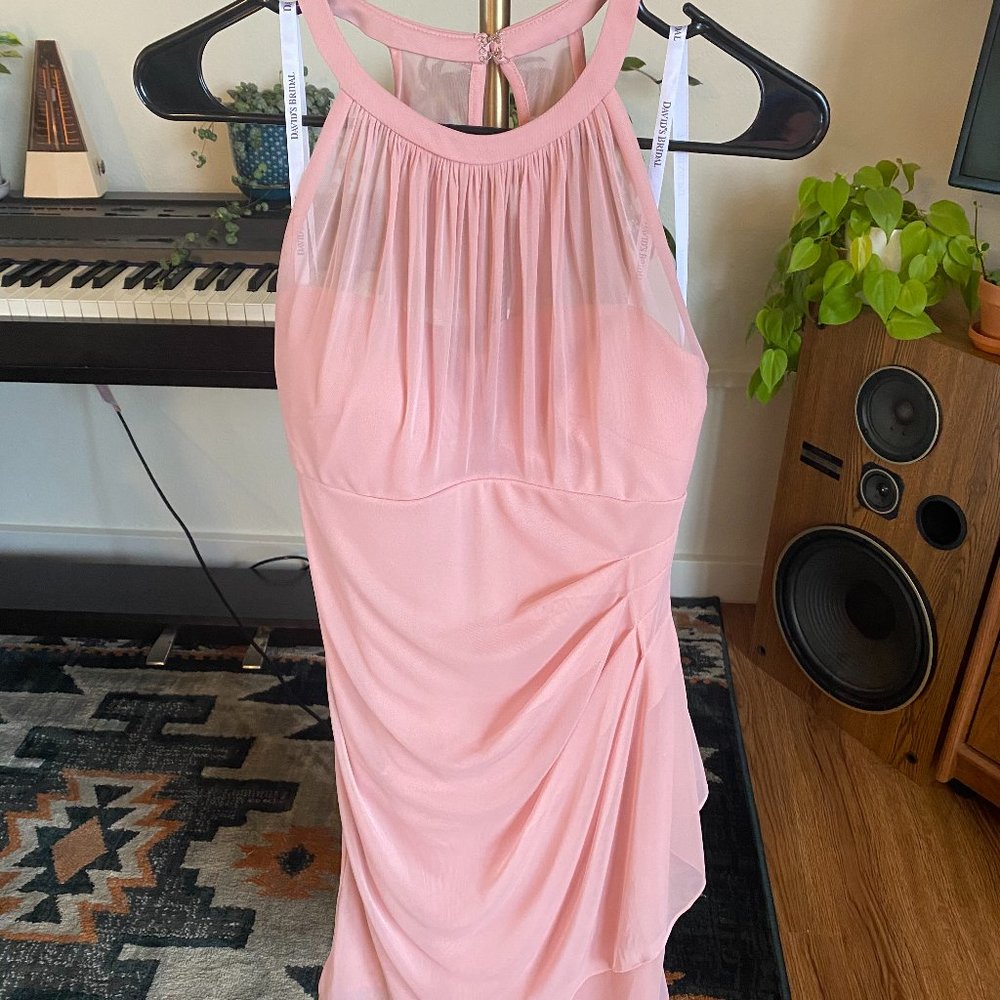 Halter Style Bridesmaid's Dress